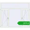 Ustalenie cen Okna rozwierne 2100x1800 mm REHAU OPTIMUM EURO-DESIGN 70 RAL 9016 Traffic white dwustronny. Cena: 2579,25 zł