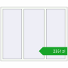 Pricing Tilt-and-Turn 1600x1300 mm ALU STANDARD 72 RAL 9016 Traffic white two-sided. Price: 2350,91 zł