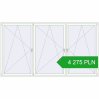 Pricing Tilt-and-Turn 3200x1800 mm REHAU OPTIMUM EURO-DESIGN 70 RAL 9016 Traffic white two-sided. Price: 4 275.27 PLN