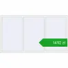 Pricing Tilt-and-Turn 2440x1360 mm REHAU OPTIMUM EURO-DESIGN 70 ANTHRACITE_GREY_STRUKTURAL external. Price: 1491,53 zł