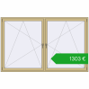 Ustalenie cen Okna skrzydłowe 2400x1500 mm ALU STANDARD 72 RAL 1000 Green beige dwustronny. Cena: 1302,67 €
