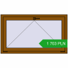 Pricing Tilt-and-Turn 1200x700 mm REHAU ENERGY-SAVING SYNEGO MD GOLDEN OAK two-sided. Price: 1 703.34 PLN