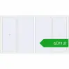 Pricing Tilt-and-Turn 4000x2200 mm REHAU ENERGY-SAVING SYNEGO MD RAL 9016 Traffic white two-sided. Price: 6011,22 zł