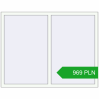 Pricing Tilt-and-Turn 1550x1200 mm REHAU OPTIMUM EURO-DESIGN 70 RAL 9016 Traffic white two-sided. Price: 969.4 PLN