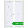 Pricing Tilt-and-Turn 1600x2300 mm REHAU ENERGY-SAVING SYNEGO MD ANTHRACITE_GREY_STRUKTURAL external. Price: 4 507.46 PLN