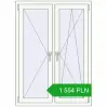 Pricing Tilt-and-Turn 980x1360 mm REHAU OPTIMUM EURO-DESIGN 70 RAL 9016 Traffic white two-sided. Price: 1 553.78 PLN