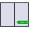 Pricing Tilt-and-Turn 1760x1500 mm EPSILON OPTIMA ANTHRACITE_GREY_STRUKTURAL two-sided. Price: 1 265.06 PLN