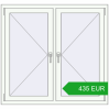 Pricing Tilt-and-Turn 1250x1170 mm REHAU OPTIMUM EURO-DESIGN 70 RAL 9016 Traffic white two-sided. Price: 434.52 EUR
