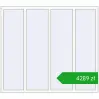 Pricing Tilt-and-Turn 1800x1600 mm ALU STANDARD 72 RAL 9016 Traffic white two-sided. Price: 4289,34 zł
