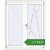 Pricing Tilt-and-Turn 1100x1350 mm KORSA OPTIMUM REHAU EURO 70. Price: 517.46 EUR