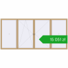 Ustalenie cen Okna skrzydłowe 5000x2300 mm ALU STANDARD 72 RAL 1001 Beige dwustronny. Cena: 15 050,60 zł
