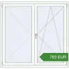 Pricing Tilt-and-Turn 1500x1450 mm KORSA OPTIMUM REHAU EURO 70. Price: 782.86 EUR