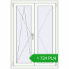 Pricing Tilt-and-Turn 900x1300 mm REHAU OPTIMUM EURO-DESIGN 70 RAL 9016 Traffic white two-sided. Price: 1 724.33 PLN
