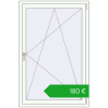 Pricing Tilt-and-Turn 1000x1520 mm EPSILON OPTIMA RAL 9016 Traffic white two-sided. Price: 179,64 €