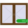 Pricing Tilt-and-Turn 1500x1200 mm REHAU OPTIMUM EURO-DESIGN 70 WALNUT two-sided. Price: 1809,77 zł