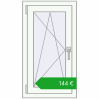 Ustalenie cen Okna skrzydłowe 500x900 mm REHAU OPTIMUM EURO-DESIGN 70 GOLDEN OAK zewnętrzny. Cena: 144,30 €