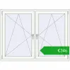 Pricing Tilt-and-Turn 1600x1200 mm REHAU OPTIMUM EURO-DESIGN 70 RAL 9016 Traffic white two-sided. Price: 346,25 €