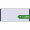 Pricing Tilt-and-Turn 3500x1500 mm KORSA OPTIMUM REHAU EURO 70. Price: 1 013.94 EUR