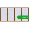 Ustalenie cen Okna rozwierne 4700x2300 mm REHAU ENERGY-SAVING SYNEGO MD LIGHT_OAK dwustronny. Cena: 11 467,52 zł