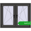 Ustalenie cen Okna skrzydłowe 1095x890 mm REHAU ENERGY-SAVING SYNEGO MD BASALT_GREY dwustronny. Cena: 1643,31 zł