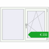 Ustalenie cen Okna skrzydłowe 1250x900 mm CLASICTHERM 70 RAL 9016 Biały dwustronny. Cena: 232,00 €