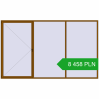 Pricing Tilt-and-Turn 4000x2400 mm REHAU OPTIMUM EURO-DESIGN 70 GOLDEN OAK two-sided. Price: 8 458.08 PLN