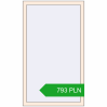 Pricing Tilt-and-Turn 810x1385 mm REHAU OPTIMUM EURO-DESIGN 70 CREAME_WHITE_50L-2 two-sided. Price: 793.33 PLN