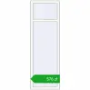 Ustalenie cen Okna skrzydłowe 600x1800 mm REHAU OPTIMUM EURO-DESIGN 70 RAL 9016 Traffic white dwustronny. Cena: 576,18 zł