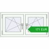 Ustalenie cen Okna skrzydłowe 990x500 mm REHAU OPTIMUM EURO-DESIGN 70 RAL 9016 Traffic white dwustronny. Cena: 171.37 EUR
