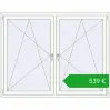 Ustalenie cen Okna skrzydłowe 1755x1370 mm REHAU ENERGY-SAVING SYNEGO MD GOLDEN OAK zewnętrzny. Cena: 539,35 €