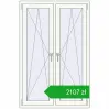 Pricing Tilt-and-Turn 1005x1535 mm REHAU ENERGY-SAVING SYNEGO MD RAL 9016 Traffic white two-sided. Price: 2107,47 zł