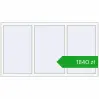 Ustalenie cen Okna skrzydłowe 1800x1000 mm REHAU ENERGY-SAVING SYNEGO MD RAL 9016 Traffic white dwustronny. Cena: 1839,92 zł