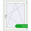 Ustalenie cen Okna skrzydłowe 800x1000 mm REHAU OPTIMUM EURO-DESIGN 70 RAL 9016 Traffic white dwustronny. Cena: 720,68 zł