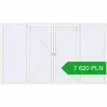Pricing Tilt-and-Turn 4000x2300 mm REHAU BRILLANT DESIGN RAL 9016 Traffic white two-sided. Price: 7 619.52 PLN