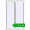 Pricing Tilt-and-Turn 800x1200 mm REHAU OPTIMUM EURO-DESIGN 70 RAL 9016 Traffic white two-sided. Price: 207.45 EUR