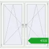 Ustalenie cen Okna skrzydłowe 1515x1475 mm REHAU ENERGY-SAVING SYNEGO MD BLACK_ULTI-MATT zewnętrzny. Cena: 531,84 €