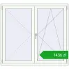 Ustalenie cen Okna skrzydłowe 1500x1350 mm REHAU OPTIMUM EURO-DESIGN 70 RAL 9016 Traffic white dwustronny. Cena: 1436,03 zł