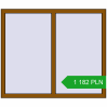 Pricing Tilt-and-Turn 1300x1100 mm REHAU OPTIMUM EURO-DESIGN 70 GOLDEN OAK two-sided. Price: 1 181.77 PLN