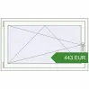Pricing Tilt-and-Turn 1230x740 mm KORSA BRILLANT DESIGN. Price: 443.41 EUR