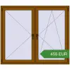 Pricing Tilt-and-Turn 1600x1360 mm KORSA OPTIMUM REHAU EURO 70. Price: 455 EUR
