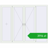 Ustalenie cen Okna skrzydłowe 2500x2000 mm REHAU ENERGY-SAVING SYNEGO MD RAL 9016 Traffic white dwustronny. Cena: 3916,16 zł
