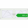 Pricing Tilt-and-Turn 1740x695 mm REHAU ENERGY-SAVING SYNEGO MD DARK_OAK external. Price: 1580,87 zł