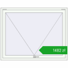Pricing Tilt-and-Turn 1400x1100 mm REHAU ARTEVO RAL 9016 Traffic white two-sided. Price: 1481,79 zł