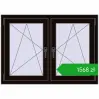Ustalenie cen Okna skrzydłowe 1140x815 mm REHAU ENERGY-SAVING SYNEGO MD BLACK_BROWN dwustronny. Cena: 1567,94 zł