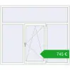Pricing Tilt-and-Turn 2100x1800 mm REHAU ENERGY-SAVING SYNEGO MD RAL 9016 Traffic white two-sided. Price: 744,82 €