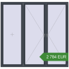 Ustalenie cen Okna skrzydłowe 2500x2400 mm KORSA BRILLANT DESIGN. Cena: 2 783.59 EUR