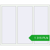 Pricing Tilt-and-Turn 1700x1400 mm REHAU OPTIMUM EURO-DESIGN 70 RAL 9016 Traffic white two-sided. Price: 1 314.67 PLN
