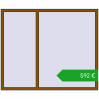 Ustalenie cen Okna skrzydłowe 1760x1470 mm KORSA OPTIMUM REHAU EURO 70. Cena: 591,76 €