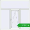 Ustalenie cen Okna skrzydłowe 1800x1800 mm REHAU ENERGY-SAVING SYNEGO MD RAL 9016 Traffic white dwustronny. Cena: 2 308.46 PLN