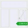 Pricing Tilt-and-Turn 1800x1800 mm REHAU OPTIMUM EURO-DESIGN 70 GOLDEN OAK external. Price: 2 497.94 PLN
